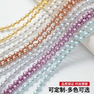 Can Back Pearl Diagonal Three-in-One Detachable High-End Mobile Phone Female Chain Lanyard Feel Bead