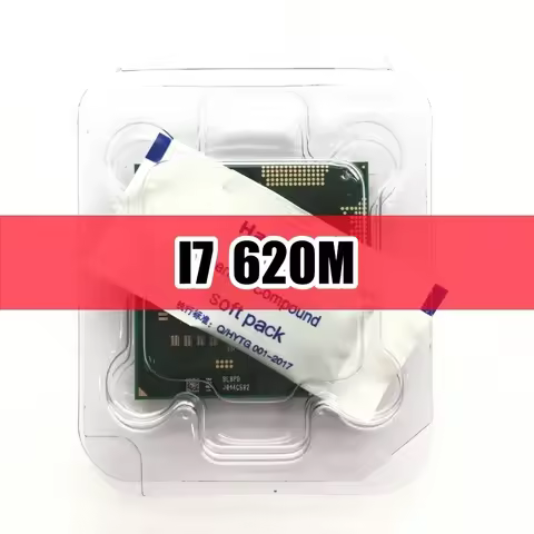 Original I5 560M 580M I7 620M 640MDual-Core Notebook Laptop Processor Socket G1 PGA988 for HM55 HM57