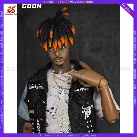 In Stock 1/6 Juice Wrld Hip-Hop Rap Trendy Figures Soldier Toys Action Figures Gift Collection