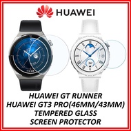 Huawei GT3 Pro 43MM 46MM & Huawei GT Runner Tempered Glass GTRunner GT3Pro SmartWatch 46MM 43MM Scre