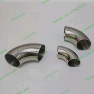 Elbow Sanitary Stainless 304 3/4" inch 19.05mm Foodgrade 