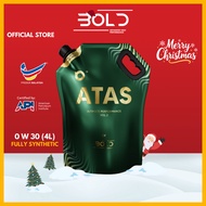 BOLD ATAS 𝕏 SIRIM [ OSP + PAO ] 0w30 4L Fully Synthetic Engine Oil Car SP 0w-30 Minyak Hitam Enjin K