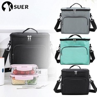 SUERHD Insulated Lunch Bag, Tote Box Picnic Cooler Bag, Thermal Travel Bag  Cloth Lunch Box Adult Kids