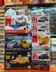 Tomica Toyota GR Yaris 89 /  Toy Story Truck / Disney Motors 173 Winnie the Pooh / Skyline GT-R R34 