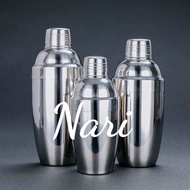 Bình lắc inox pha chế trà sữa và coctail inox cao cấp bình lắc nhiều dung tích - gia dụng Nari