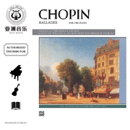 AUTHORIZED DISTRIBUTOR - ALFRED MUSIC - CHOPIN BALLADES