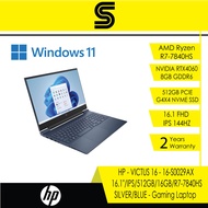 HP VICTUS 16 (31AX/29AX) - Gaming Laptop (16.1 “/R7-7840HS/16GB/512GB/NVIDIA RTX4060/Win 11/Backpack