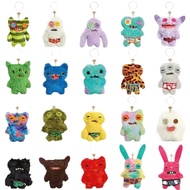12cm BLIND BAG Fuggler Funny Ugly Monster Plush Toys Keychain Kawaii Fuggler Monster Rabbits Cute St