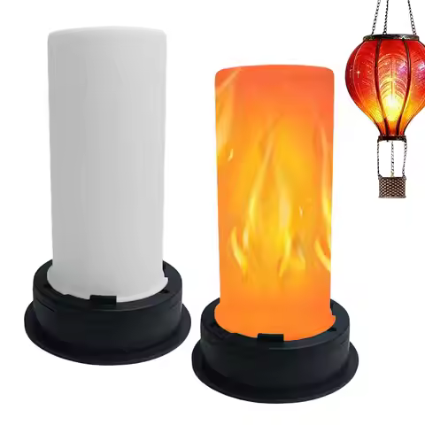 Flame Solar Lights Outdoor 2pcs Waterproof Realistic LED Flickering Torch Light for Yard Patio Lawn 