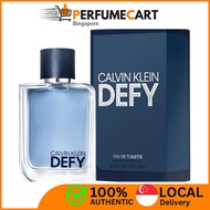 CALVIN KLEIN DEFY EDT FOR MEN (100ml Tester / 100ml) [Brand New 100% Authentic Perfume Cart]