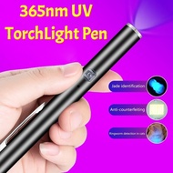 UV Light Torch 365nm Flashlight Pen Ultraviolet Stain Dectector Detection Checker Ultra Violet Light