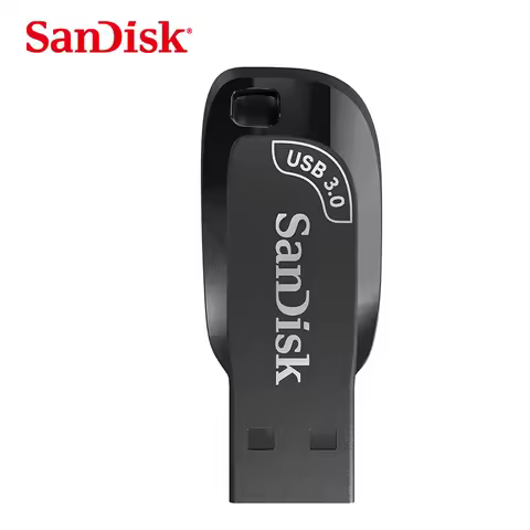 SanDisk USB 3.2 64GB USB Flash Drive CZ410 Pen Drive Memory Stick Black U Disk Mini Pendrive Black E