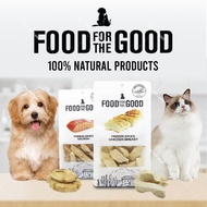 FOOD FOR THE GOOD Cat Food Dog Food Kitten Puppy Freeze Dried Snack Treat Dry Kibbles