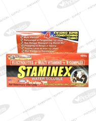 PINTAKASI King Slasher Staminex 6g x 48 sachet Electrolytes + Multi Vitamins + B Complex for Gamefow