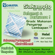 in stock Sakamoto Safe Lime/Food Grade Desiccant/Silica Gel/Moisture Absorber/Penyerap Kelembapan /食