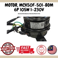 DAIKIN GENUINE PART - DAIKIN FCC40/50FV1 5.0HP CEILING CASSETTE INDOOR FAN MOTOR MCK50F-501-BOM 6P 1