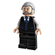 sh0789 Lego DC Super Heroes 76183 The Batman - Alfred Pennyworth Minifigure - New