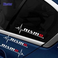 《現貨》2件車窗貼紙適用於Nissan Tiida Sunny QASHQAI MARCH LIVINA TEANA