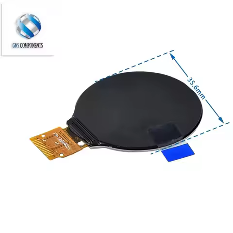TFT Display 1.28 Inch TFT LCD Display Module Round RGB 240*240 GC9A01 Driver 4 Wire SPI Interface 24