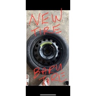 BARU NEW - BMW SPARE TIRE TYRE TAYAR ORIGINAL 17" pcd 120 alphard vellfire agh40