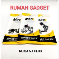 FLEXIBLE FINGERPRINT FINGERPRINT FINGERPRINT FOR NOKIA 5.1 PLUS/N5.1 PLUS/X5/TA-1105 BLACK