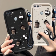 casing oppo a5s case a7 a12 f9 f9 pro case  3D coffee cup phone case bts