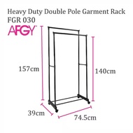 FGR 030 Heavy Duty Double Pole Garment Rack