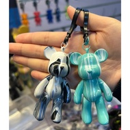 GANTUNGAN {NO.1} Diy Handmade Bear Shape Keychain With Bearbrick Liquid Coloring