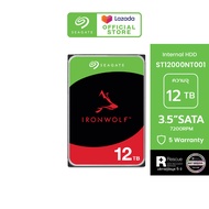 SEAGATE IRONWOLF PRO NAS HDD ST12000NT001 / 12TB / 3.5" / 7200RPM / C/256MB / SATA 6GB/s (ฮาร์ดดิสก์