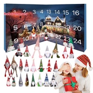 Christmas Gnome Calendar with Collectible Gnome Dolls Gnome Plush Toy Gnome Countdown Calendar for K