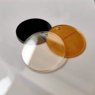 akrilik bulat | lingkaran akrilik | acrylic - 5cm 2mm - hitam