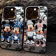 Trendy Mickey Minnie Couple Case For VIVO Y400 V50 Lite V50 Y04 Y29 V40 Y100 Y76 5G Y19S IQZ 10 Cove