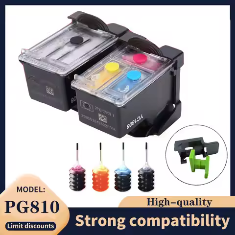 Compatible 810XL 811XL PG 810 CL 811 Ink Cartridge Replacement For Canon PG810 CL811 for Pixma MP245