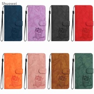 Leather Casing For OPPO A36 A54 A57 A58 A74 A76 A77 A78 A93 A94 A96 A98 2022 4G 5G Phone Case Wallet