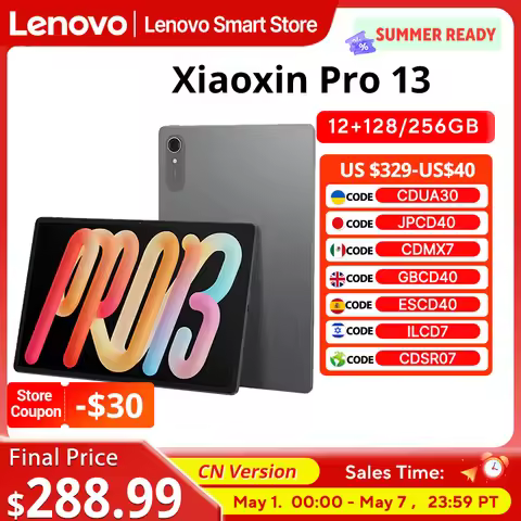 Lenovo Xiaoxin Pro 13 AI Tablet 13'' 3.5K 144Hz Diplay Original CN version 10200mAh Snapdragon 8s Ge