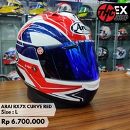 Arai RX7X CURVE RED SIZE L 2ND