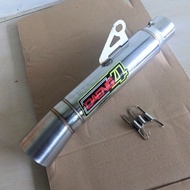 Canister daeng sai4 open pipe 51 mm for all motorbikes