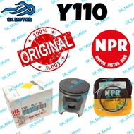 075~100 (Made In Japan) Yamaha Y110 SS Original Piston + NPR Ring Full Set 52.75mm ~ 53mm