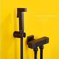 YWAWJ Handheld Toilet Spray Gun Stainless Steel Faucet Sprayer Attachment for Toilet Mixed Bidet Faucet Washing Ass Flushing Machine