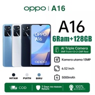 Hp Oppo a16 ram6+128gb smartphone