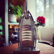 Burj Al Arab 7-Star Hotel Metal 3D Model in Dubai (unassembled)