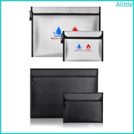 Alia Fireproof Waterproof Money Bag with  Document Bag Money Bag