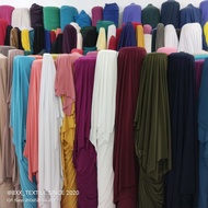 PRICE/ 0.5 M | PLAIN JERSEY FABRIC PLAIN JERSEY MATERIAL/ KOREAN JERSEY FABRIC/ JERSEY SPANDEX MATER