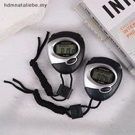 hdmnataliebe.my Handheld Sport Stopwatch Counter Waterproof Digitale Display LCD Chronometer Fitness