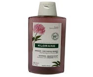 แชมพูเพื่อหนังศีรษะแพ้ง่าย Klorane Soothing Shampoo with Organic Peony for Sensitive Scalps 200ml คล