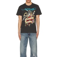 100% Cotton Ed Hardy Short Sleeve T-Shirt American Trendy Casual Men