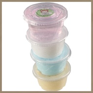 MXFASHION Kids Slime Toy, Parent-child Interactive Clear Crystal Clay, Education Toys Clear Crystal 