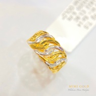 Centipede Ring 2 Colors Gold 916