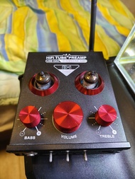 藍牙5.0接收P1膽前置電子管前級電子管前級膽機USB解碼DAC耳接高低音