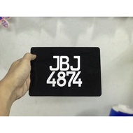 NOMBOR PLAT MOTOR/NOMBOR KRISTAL/FONT EURO/PLAT MOTOR/SAIZ STANDART 1.5inci/PLET MOTOR/PLAT EURO/NO.